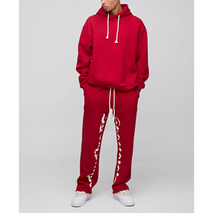 Conjunto Deportivo Unisex Oversize con Pantalones Anchos, Sudadera Moderna y Cómoda, Ideal para Uso Diario - Product Image 3