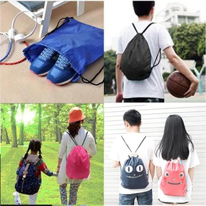 Outdoor Sport Gym <b>Drawstring</b> <b>Bag</b> Thick Rope Basketball Soccer Large Capacity Nylon <b>Waterproof</b> Zipper Backpack Fitness Men Pocket - Product Image 6