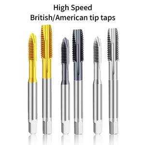 <span class=keywords><strong>Taraud</strong></span> à pointe spirale standard BSW/UNC M12/HSSG, <span class=keywords><strong>taraud</strong></span> de machine 1/4-20 UNC pour le filetage de l'acier inoxydable - Product Image 1