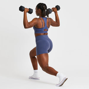 Shorts de Yoga de Cintura Media para Mujer, Alta Calidad, Transpirables, Resistentes al Viento, Secado Rápido, para Fitness y Ejercicio, Poliéster/Spandex, Venta al Por Mayor - Product Image 5