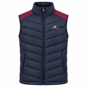 Gilet sans manches pour homme 2026 en fibre de polyester, veste matelassée à bulles, imperméable, respirante, pour sports d'hiver - Product Image 3