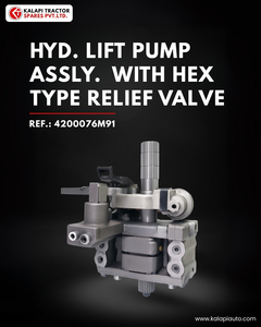 Massey Ferguson Hydraulic Lift Pump Assembly 184472M94 184473M91 183005M91 MF35/MF50/MF65 <b>Replacement</b> Stainless Steel 45HP - Product Image 3