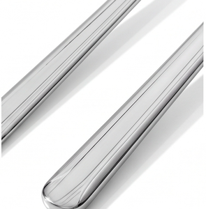 Elegant Simple Silver <b>Mirror</b> Finished Cutlery Set Luxury Stainless Steel Modern Flatware For Home Restaurant And Wedding - Product Image 2