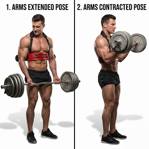 Support Arm Curl Blaster pour Musculation et Haltérophilie – Arm Blaster Robuste pour Biceps et Triceps - Product Image 2