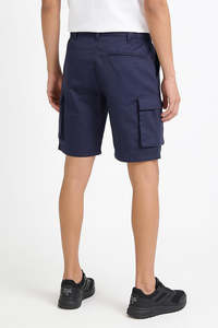 Pantalones Cortos Cargo para Hombre, 100% Algodón, de Secado Rápido, con Dos Bolsillos Laterales, un Bolsillo Trasero, Dobladillo Cosido, Cierre de Cremallera y Botón - Product Image 2