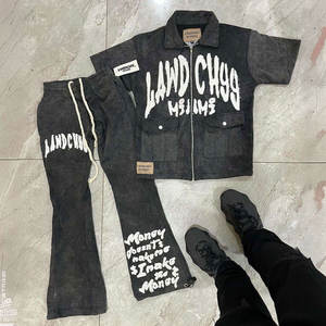 Sudadera Deportiva Unisex de Invierno para Hombre, 100% Algodón, Gruesa, de Alta Calidad, Transpirable, con Estampado - Product Image 1