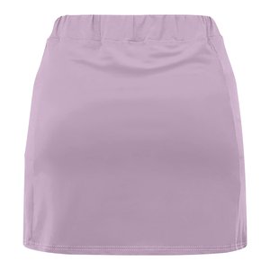 Jupe athlétique asymétrique mini pour femme avec short intégré, taille haute, respirante, couleur unie, design sportif, vêtements de sport - Product Image 3