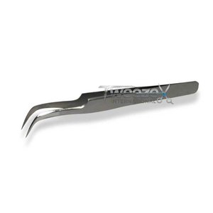 Pince à épiler Tweezex International en acier inoxydable de qualité supérieure, logo personnalisé pour les extensions de cils professionnelles, outil de beauté de précision - Product Image 2