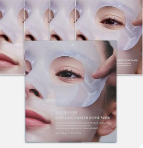 Masque hydratant en dôme à base de plantes Blue Layer - Masque facial pour peaux sensibles - Product Image 5
