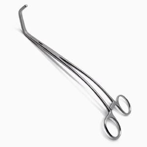 Pinza tangencial traumática Satinsky De Baskey de alta calidad, de acero inoxidable de 9 pulgadas, para cirugía ósea ortopédica manual. - Product Image 2