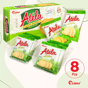 Atela แครกเกอร์เนื้อแข็งรสชาติมันฝรั่งอบ150กรัมขนมเม็ด FMCG ไขมันต่ำจากเวียดนามในบรรจุภัณฑ์กล่อง - Product Image 4
