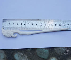 ไม้เสียบผมกระดูกสีขาว |   กิ๊บติดผมแฮนด์เมดสไตล์มินิมอล - Product Image 4