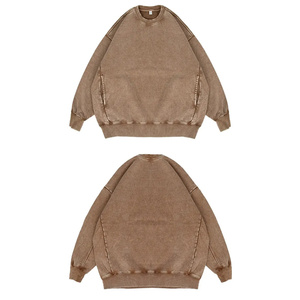 เสื้อฮู้ดผู้ชายใส่ได้ทั้งชายและหญิง, เสื้อกันหนาวผ้าฝ้ายปักลายไซส์ใหญ่สไตล์วินเทจ - Product Image 3