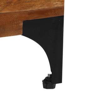 Mueble para TV Mediano de Madera Reciclada y Metal Multicolor, Mueble de Entretenimiento para el Hogar Único y Personalizable - Product Image 6