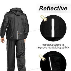 Vêtements de travail haute visibilité, pantalon de sécurité imperméable, ensemble veste imperméable, best-seller, vêtements de sécurité pour hommes. - Product Image 3