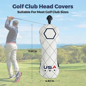 Funda Protectora para Palos de Golf con Diseño Moderno y Logotipo Personalizado al por Mayor, Aspecto Elegante, Diseño Protector para Equipo de Golf, Funda de Forma Estructurada - Product Image 4