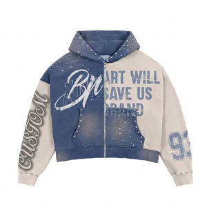 เสื้อฮู้ดดี้สั่งทำสำหรับแบรนด์สินค้าพร้อมสกรีนพิมพ์และผ้าฝ้ายฟลีซ ขายส่งจำนวนมากจากโรงงาน - Product Image 1