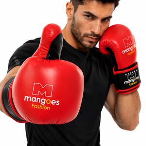 Custom Logo Boxing <b>Gloves</b> Lightweight Durable Leather for Closure Adjustable Wrist Strap Hand <b>Grips</b> for Training Competition - Product Image 2