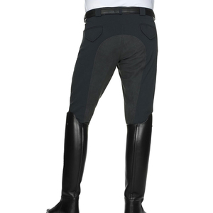 Pantalon d'équitation taille haute pour femme, couleur unie, coupe ajustée avec poche standard pour l'équitation - Product Image 5