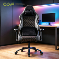 Chaise de jeu avec accoudoirs réglables, chaise de jeu pour personnes corpulentes, chaise de jeu de luxe, chaise de jeu ergonomique