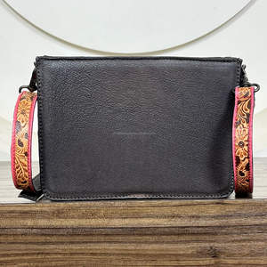 Bolso de mano mini de cuero genuino repujado 2026 al por mayor, hecho a mano, premium, lindo, rosa, con correa ajustable, tipo bandolera - Product Image 6