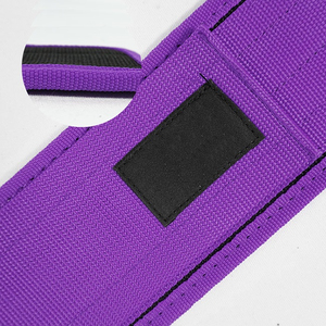 Cinturón de Neopreno para Levantamiento de Pesas, Color Morado, Transpirable, Duradero, Ajustable, con Logotipo de Fitness - Product Image 2