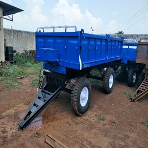 Premium <b>Farm</b> <b>Trailer</b> With Heavy Duty Axle And Reinforced Body For Reliable Agricultural Hauling And Material Transportation - Product Image 3