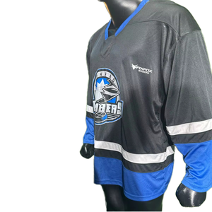 Maillots de hockey de haute qualité OEM, uniforme de hockey sur glace personnalisé pour équipe professionnelle avec technologie de sublimation - Product Image 1