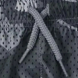 Shorts de sport pour homme à motif uni, style sportif, taille haute ajustable, tissu extensible, séchage rapide, confort supérieur, durabilité, maille - Product Image 2