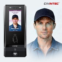 Produto de Controle de Acesso Biométrico CT11 Cloud TCP IP WiFi IP65, Leitor de Cartão RFID, Código QR para Entrada em Múltiplos Apartamentos OEM ODM