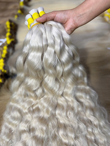 Cabello Vietnamita de Alta Calidad Nasa Hair, Cabello Virgen Natural Teñido a Granel, 24 Pulgadas (60 cm), de un Solo Donante, Super Double Drawn - Product Image 5