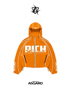 Conjunto de Sudadera con Cremallera y Pantalones Orange State |   Chándal Oversize de Estilo Urbano |   Fabricante de Marca Privada OEM - Product Image 2