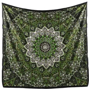 Tapiz Psicodélico Bohemio con Mandala Hippie, Tapiz Decorativo Indio para Colgar en la Pared, Cubrecama para Dormitorio, Sala de Estar - Product Image 5