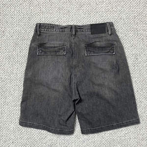 Pantalones Cortos de Mezclilla Sólidos de Estilo Urbano para Verano, de Secado Rápido, Vintage, Desgastados, Lavados con Ácido, Unisex, con Bolsillos, 100% Algodón - Product Image 6