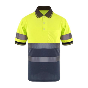 New Safety Wear Cotton Made Construction T-<b>Shirts</b> Men Working Wear Safety Short Sleeve T-<b>Shirts</b> - Product Image 1