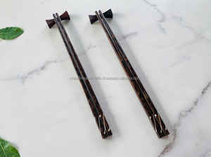 Palillos de madera sin astillas, duraderos, hechos a mano, utensilios reutilizables sostenibles para chefs profesionales y hoteles para fiestas - Product Image 5