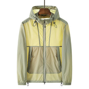 Chaqueta Cortavientos para Pesca al Aire Libre, Impermeable, Ligera, con Protección UV y Capucha |   Ropa Deportiva Transpirable de Invierno, Ropa de Calle Unisex - Product Image 1