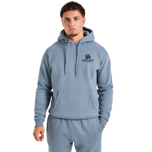 Sudadera con capucha para hombre, personalizada, informal, de manga larga, con cordón ajustable, bolsillo canguro, estilo urbano, de forro polar, al por mayor - Product Image 1