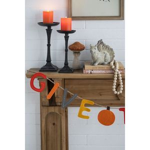 Ensemble de 2 bannières colorées « Give Thanks » de 68 pouces de long pour la décoration de la maison, la récolte, l'automne ou la table de Thanksgiving - Product Image 5