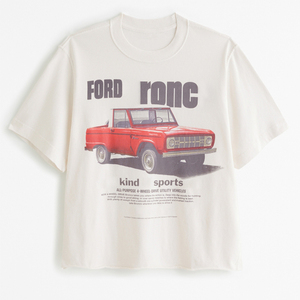 T-shirt pour homme avec imprimé de voiture vintage, imprimé de camion rétro, style décontracté surdimensionné, streetwear en coton à manches courtes, tendance estivale - Product Image 1
