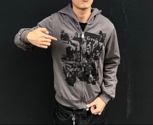 Sudadera con Capucha de Felpa Gruesa Premium para Invierno, Estilo Urbano Holgado con Cordones Ajustables y Forro Interior Ultra Suave - Product Image 5