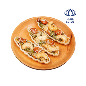 Galleta Crujiente Blue Lotus 2025 con Nueces, Delicioso Snack para el Desayuno y la Merienda - Product Image 1