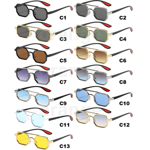 Lunettes de soleil pilote UV400 à monture complète – Tendance, sport, classiques, pas chères, vente en gros, design personnalisé, unisexe - Product Image 6