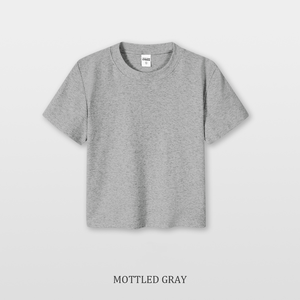 เสื้อยืดผู้ชายทรงคลาสสิค OEM ผ้าเจอร์ซีย์คอตตอน 100% สีพื้น คุณภาพสูง เนื้อผ้านุ่ม - Product Image 5