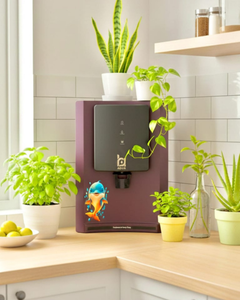 Système de purification d'eau CANIX MAGENTA, système de traitement d'eau en cinq étapes, système d'osmose inverse domestique, système RO sans vis - Product Image 3