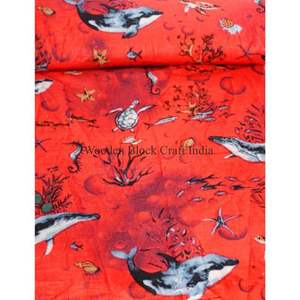 ผ้าฝ้ายคุณภาพสูง 100% พิมพ์ลายด้วยมือ แห้งเร็ว เป็นมิตรกับสิ่งแวดล้อม ระบายอากาศได้ดี ทรงครอส สวมใส่สบาย น้ำหนักเบา - Product Image 4