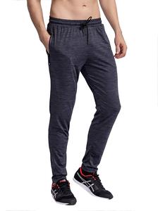 Men Tracksuit Sweatpants <b>Polyester</b> Jogger Pants Eco-Friendly Breathable Heat-Transfer Fleece Lining Anti-Wrinkle Drawstring - Product Image 1