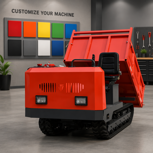 Minidumper <span class=keywords><strong>de</strong></span> orugas diésel autocargable hidráulico <span class=keywords><strong>de</strong></span> 1, 2 y 3 toneladas para construcción - Product Image 3