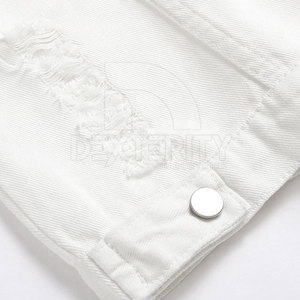 Camisas de Mezclilla sin Mangas Hechas a Medida de Alta Calidad, Ecológicas, de Secado Rápido, Transpirables, 100% Algodón, para Hombre, a Bajo Precio - Product Image 5