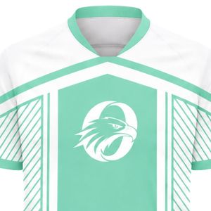 Conjunto de Uniforme de Fútbol Personalizado Verde Menta y Blanco, Uniforme de Fútbol Ligero, Ropa de Entrenamiento Personalizada para Equipos - Product Image 3